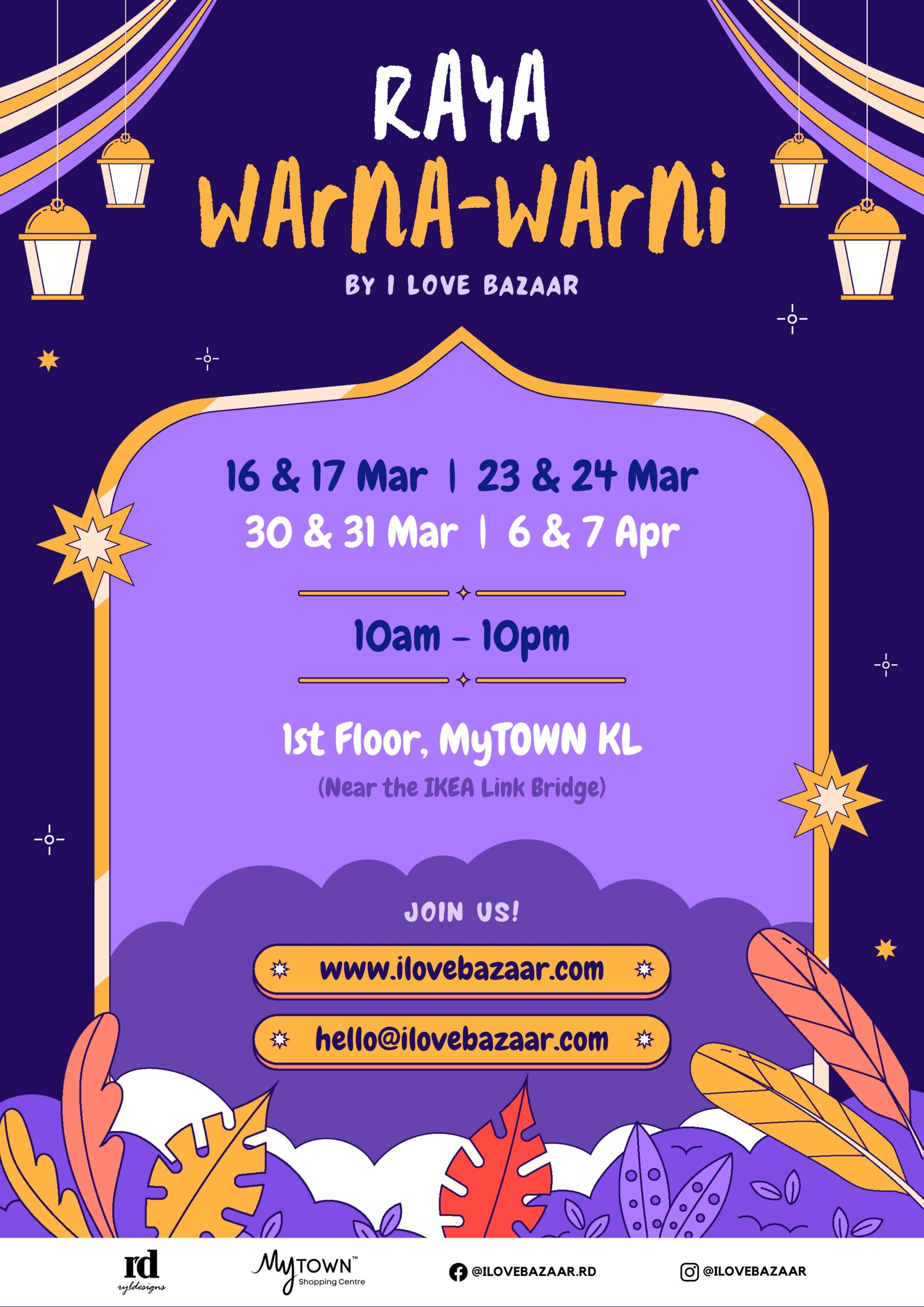 Raya Warna-Warni x MyTOWN KL โ I Love Bazaar