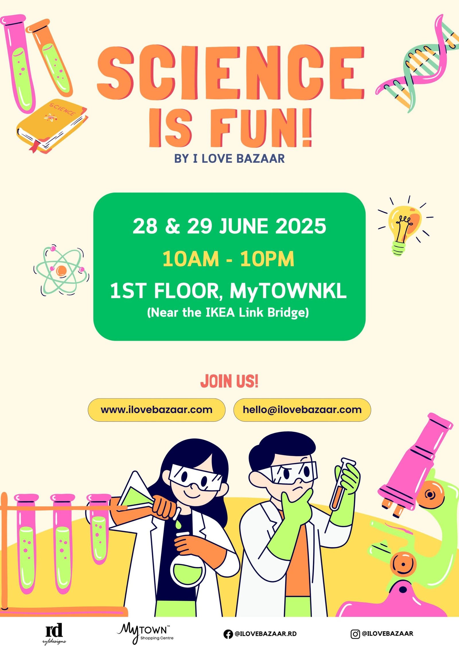 Science Ifun Science is Fun 2.0 at MyTOWNKL – I Love Bazaar